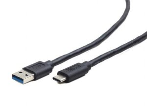 Gembird kábel USB 3.0 (AM) na USB 3.1 (CM), 0.5 m, čierny