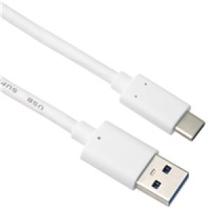 Kabel Premiumcord  USB-C - USB 3.0 A (ku31ck2w) 2m bílá