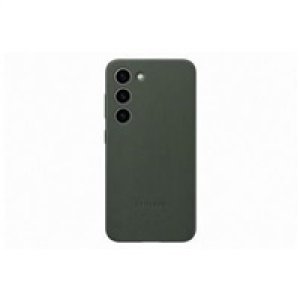 Samsung Kožený zadní kryt pro Samsung Galaxy S23+ Green