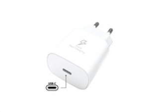 WG - Síťová nabíječka GaN 1x USB-C, PD 25W, PPS, white