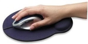 MANHATTAN MousePad, gelová podložka, modrá/blue