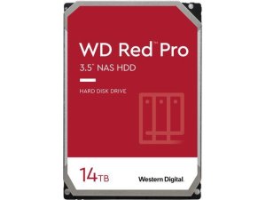 WD RED Pro NAS WD142KFGX 14TB SATAIII/600 512MB cache, 255 MB/s, CMR