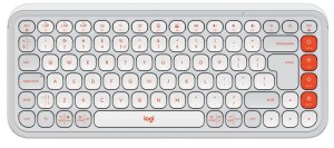 Logitech POP ICON KEYS - WHITE - US INT'L - BT