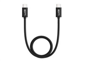 WG - Datový kabel Type-C to Type-C / 1m / 3A / black

