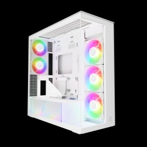 ARCTIC case Xtender Tower, transparent window, držák GPU, white