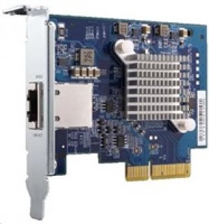QNAP QXG-10G1T Síťová rozšiřující karta pětirychlostní sítě 10 GbE, jednoportová 10GBASE-T