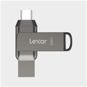 Lexar JumpDrive Dual Drive D400 Type-C/Type-C & Type-A, up to 130MB/s read (USB 3.1) 128GB