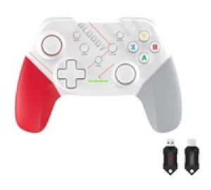 A4tech Bloody GPW50, gamepad, Dual mode 2,4G+USB, bílá