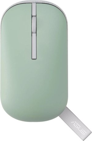 ASUS MOUSE Marshmallow MD100 Oak Milk & Green - optická bezdrôtová myš;;BT+2.4GHZ; 2 farebné kryty