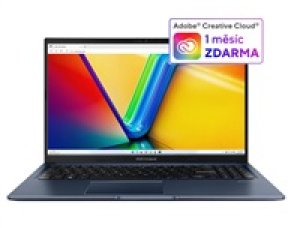ASUS NTB Vivobook 15 (X1502VA-BQ1261W), i5-13420H, 15.6" FHD, 16GB, 512GB SSD, UHD, W11 Home, Quiet Blue