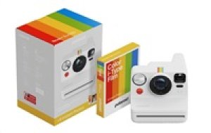 Polaroid Now+ Gen 3 White Bundle with Color Film (8 photos)
