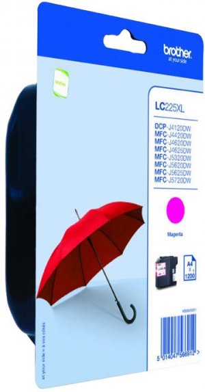 Náplň Brother LC-225XLM purpurová
