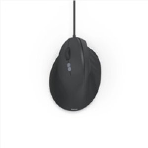 Hama vertikální ergonomická kabelová myš ECM-500L, pro leváky, černá
