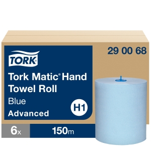 Tork Matic® modré papírové ručníky v roli