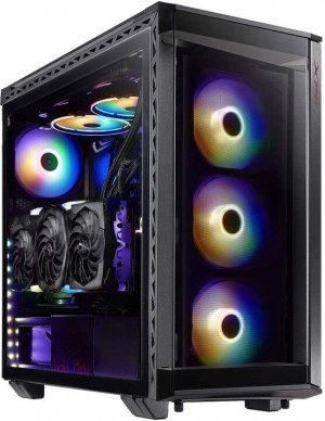 ADATA XPG case BATTLECRUISER Mid-Tower Case, bez zdroje, black