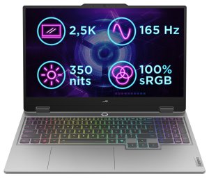 Lenovo LOQ/15IRX10/i7-13650HX/15,6''/QHD/32GB/1TB/RTX 5070/bez OS/Gray/2R