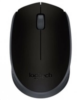 Logitech M171/Kancelářská/Optická/Bezdrátová USB/Černá