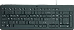 HP 150/Drátová USB/UK-Layout/Černá