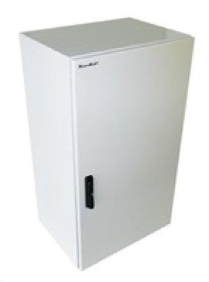 XtendLan 19" venkovní vodotěsný rozvaděč 20U 600x600, krytí IP55, nosnost 65kg, 3-bodový zámek, šedý