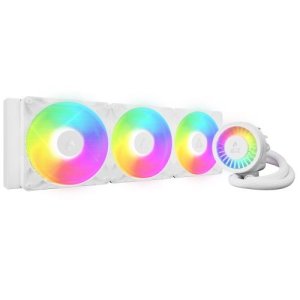 ARCTIC Liquid Freezer III 420 Pro A-RGB (White), komplet vodního chlazení CPU