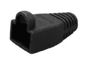 Ochrana pro konektor RJ45, snag-proof - černá, 100ks
