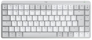 Logitech MX Mechanical Mini for Mac Minimalist Wireless Illuminated Keyboard  - PALE GREY - US INT'L - EMEA