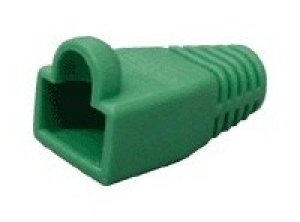 Ochrana pro konektor RJ45, snag-proof - zelená, 100ks