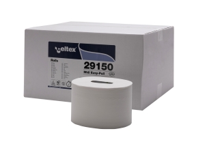 Celtex Midi Easy-Pull toaletní papír se středovým odvíjením 2vrstvý celulóza 150 m 12 rolí