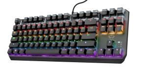 TRUST GXT834 CALLAZ/Drátová USB/US-Layout/Černá