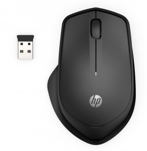 HP 280 Silent/Kancelářská/Optická/Bezdrátová USB/Černá