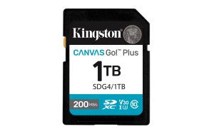 Kingston paměťová karta 1TB microSDXC Canvas Go Plus Gen4 C10 UHS-I U3