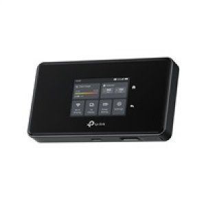 TP-Link M8550 přenosný WiFi6E router (AXE3600, 5G/4G LTE,2,4GHz/5GHz/6GHz,1xGbE,1xUSB-C,1xnanoSIM,1xmicroSD)