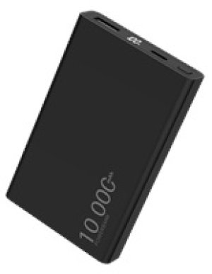 WG - Power Bank 10000 mAh,  USB-C PD 20W + USB-A 22.5W, černá