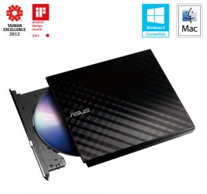 Externí mechanika ASUS SDRW-08D2S-U LITE Black externí