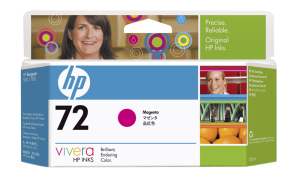 Náplň HP č.72, C9372A purpurová 