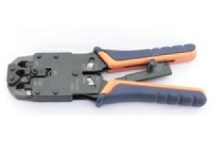 Kleště krimpovací PROFI s ráčnou pro konektory RJ10, RJ11, RJ12, RJ45, DEC
