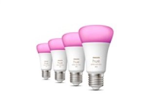 Philips Hue White and Color Ambiance 6.5W 800 E27 4ks