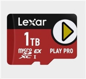 Lexar paměťová karta 1TB PLAY PRO microSDXC™ Express 7, čtení/zápis 900/600 MB/s 