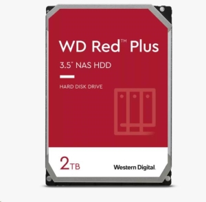 WD RED PLUS NAS WD30EFPX 3TB, SATA III 3.5", 256MB 5400RPM, 180MB/s, CMR