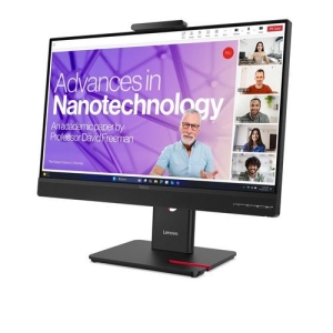 LENOVO ThinkVision T24D-4v, 23,8", WLED, IPS, 16:9, 1920x1080, 4ms, 1500:1, USB-C (napájecí), USB, HDMI, DP, RJ45, Repro, černá