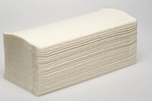 Skládané papírové ručníky ZZ 4000ks 1vr,celulóza