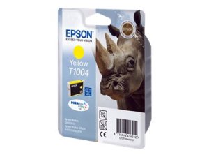 Náplň Epson C13T10044020 žlutá blistr s RF / akustickým alarmem 
