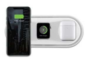 WG - Bezdrátová nabíječka stolní 22,5W, Fast Wireless Charger, bílá