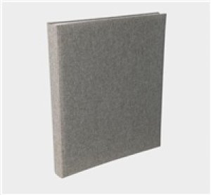 Focus Base Line Canvas Ringbinder Brown