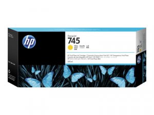 Náplň HP č.745, F9K02A (300ml) žlutá 