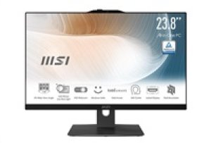 MSI PC AiO MS-AE07 (Modern AM242TP 12M-1697XEU), i5-1235U, 23.8" FHD, Anti-Glare, Touch, 16GB, 512GB SSD, N/A, No OS, Bl
