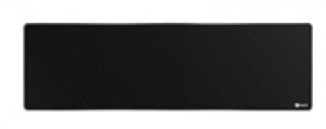 C-TECH Podložka pod myš MP-01XL, černá, 900x270x4mm, obšité okraje