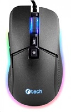 C-TECH Dawn/Herní/Optická/Drátová USB/Černá