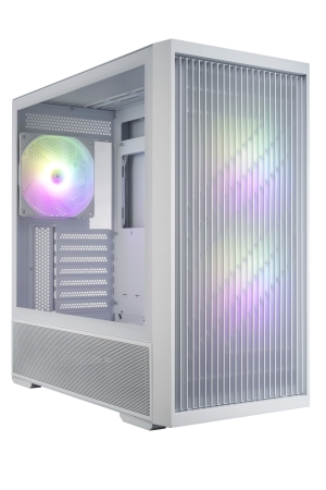 FSP M330-WA/Midi Tower/Transpar./Bílá