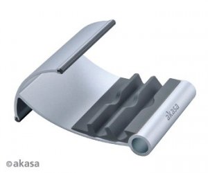 AKASA stojánek na tablet  AK-NC054-GR, hliníkový, šedá